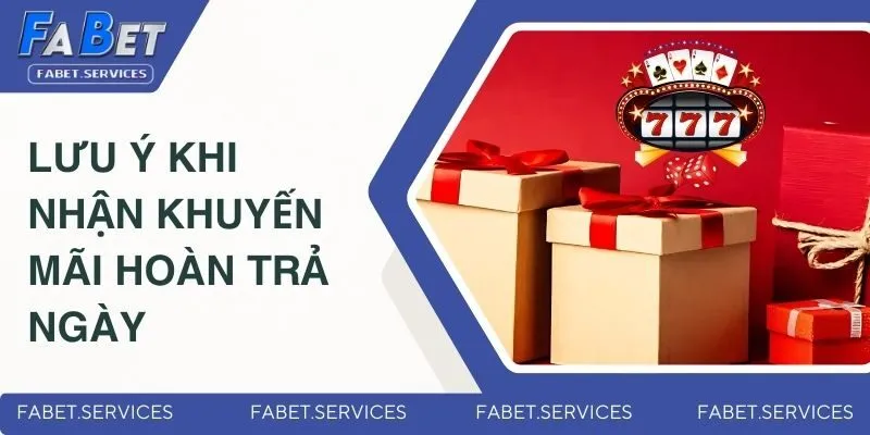 Khuyến Mãi Hoàn Trả Ngày - Cơ Hội Lấy Lại Vốn Thua Cược 5 Lưu ý khi tham gia bảo hiểm cược theo ngày